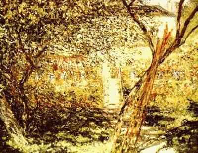Claude Monet Le Jardin de Vetheuil oil painting image